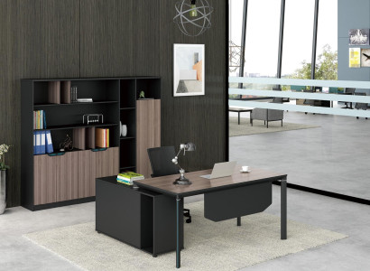 Home Office Desk with Shelf Office Furnishings Furniture Desk